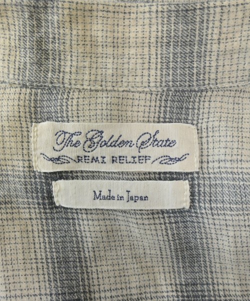 REMI RELIEF（レミレリーフ）カジュアルシャツ ベージュ サイズ:L メンズ/2200659491053