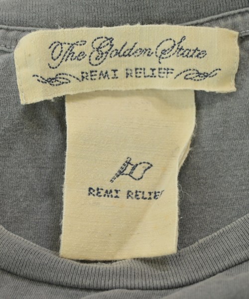 REMI RELIEF（レミレリーフ）Tシャツ・カットソー グレー サイズ:M メンズ/2200658907043