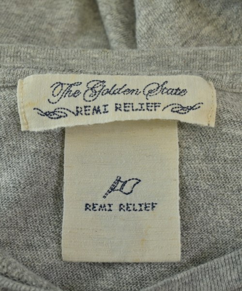 REMI RELIEF（レミレリーフ）Tシャツ・カットソー グレー サイズ:L メンズ/2200663202102