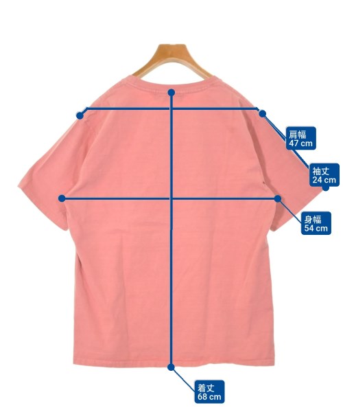 REMI RELIEF（レミレリーフ）Tシャツ・カットソー ピンク サイズ:XL メンズ/2200667749047