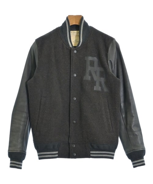 REMI RELIEF(レミレリーフ)スタジャン 茶 サイズ:S/2200669329049