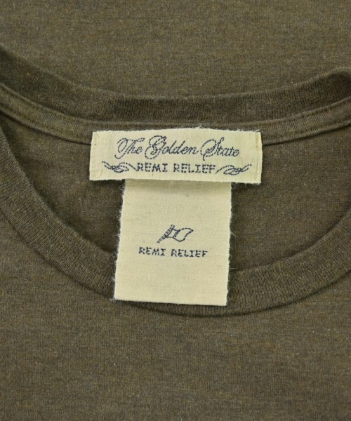 REMI RELIEF（レミレリーフ）Tシャツ・カットソー 茶 サイズ:XL メンズ/2200688481025