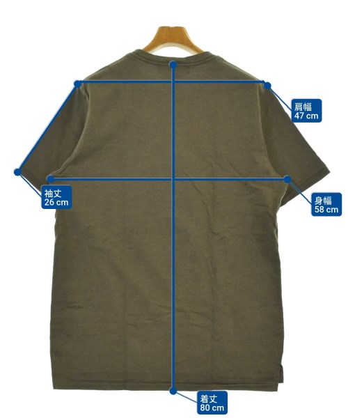 REMI RELIEF（レミレリーフ）Tシャツ・カットソー 茶 サイズ:XL メンズ/2200688481025