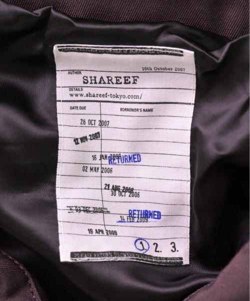 SHAREEF（シャリーフ）その他 茶 サイズ:1(S位) メンズ/2200491931014