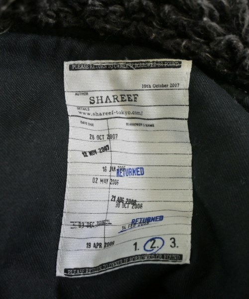 SHAREEF（シャリーフ）その他 グレー サイズ:2(M位) メンズ/2200638918045