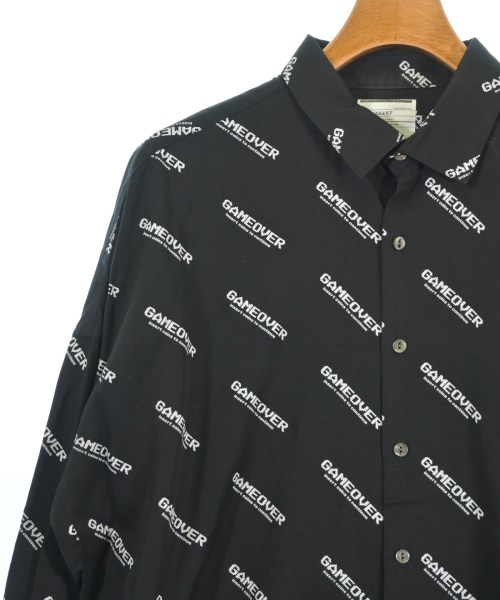 SHAREEF（シャリーフ）カジュアルシャツ 黒 サイズ:1(S位) メンズ/2200552530194