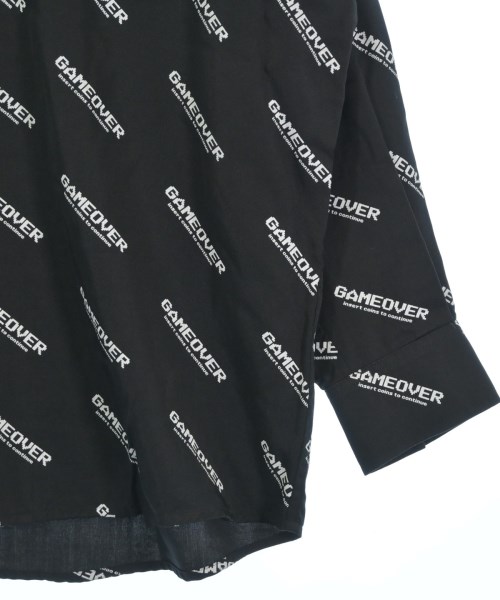 SHAREEF（シャリーフ）カジュアルシャツ 黒 サイズ:1(S位) メンズ/2200552530194