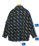 SHAREEF（シャリーフ）カジュアルシャツ 黒 サイズ:1(S位) メンズ/2200552530194