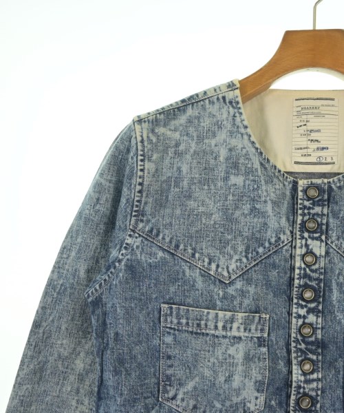 SHAREEF（シャリーフ）カジュアルシャツ 青 サイズ:1(S位) メンズ/2200610085048