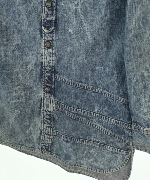 SHAREEF（シャリーフ）カジュアルシャツ 青 サイズ:1(S位) メンズ/2200610085048