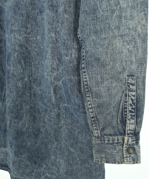 SHAREEF（シャリーフ）カジュアルシャツ 青 サイズ:1(S位) メンズ/2200610085048