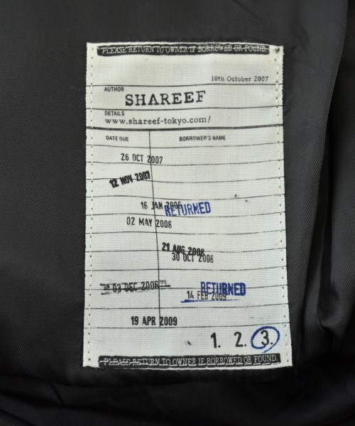 SHAREEF（シャリーフ）その他 茶 サイズ:3(L位) メンズ/2200673545039
