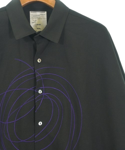 SHAREEF（シャリーフ）カジュアルシャツ 黒 サイズ:2(M位) メンズ/2200669291131