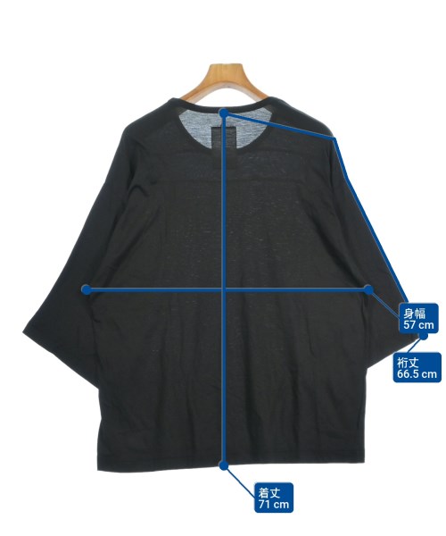SHAREEF（シャリーフ）Tシャツ・カットソー 黒 サイズ:1(S位) メンズ/2200681692060