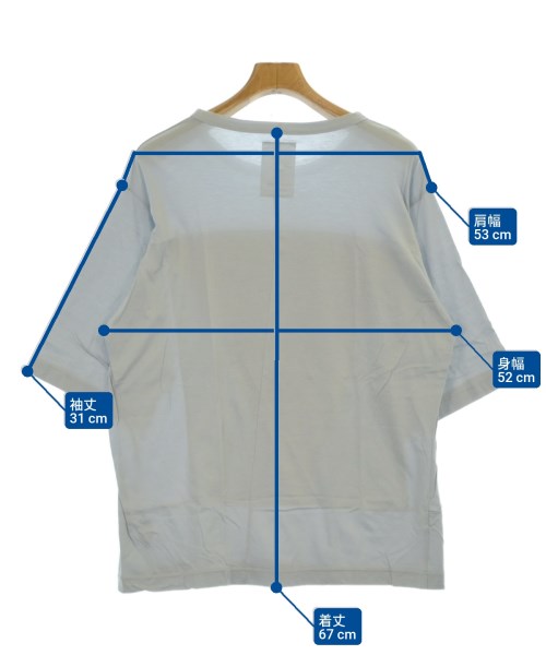 SHAREEF（シャリーフ）Tシャツ・カットソー 青 サイズ:1(S位) メンズ/2200692738184