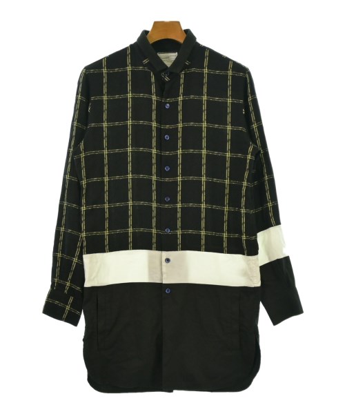 SHAREEF(シャリーフ)カジュアルシャツ 黒 サイズ:1(S位)/2200658773181