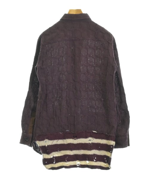 SHAREEF（シャリーフ）カジュアルシャツ 紫 サイズ:1(S位) メンズ/2200659545046