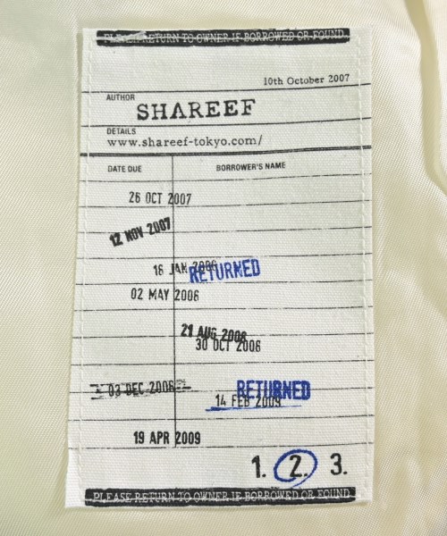 SHAREEF（シャリーフ）スラックス 青 サイズ:2(M位) メンズ/2200703129086