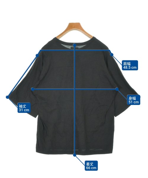 SHAREEF（シャリーフ）Tシャツ・カットソー 黒 サイズ:1(S位) メンズ/2200645709018