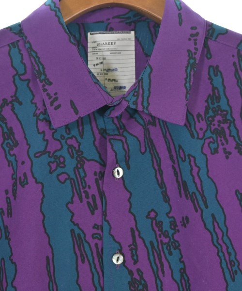 SHAREEF（シャリーフ）カジュアルシャツ 紫 サイズ:1(S位) メンズ/2200647307052