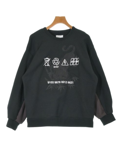 SHAREEF(シャリーフ)スウェット 黒 サイズ:1(S位)/2200654337028