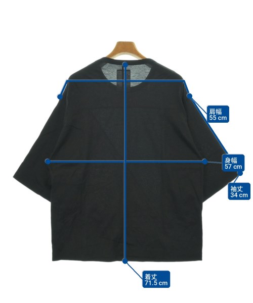 SHAREEF（シャリーフ）Tシャツ・カットソー 黒 サイズ:2(M位) メンズ/2200699567060