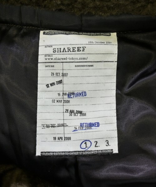 SHAREEF（シャリーフ）その他 茶 サイズ:1(S位) メンズ/2200727184030