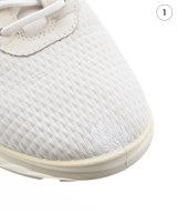 ecco（エコー）スニーカー 白 サイズ:EU37(23.5cm位) レディース/2200731377022