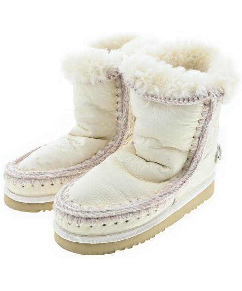 mou(モウ)ブーツ 白 サイズ:-(24.5cm位)/2200656403202