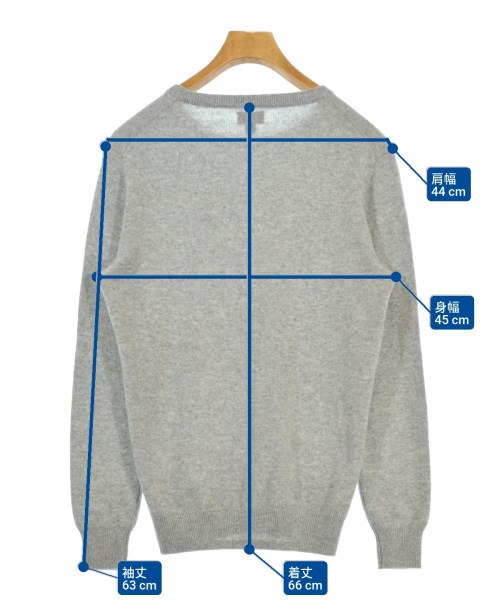 J.CREW（ジェイクルー）ニット・セーター グレー サイズ:XS メンズ/2200631461111