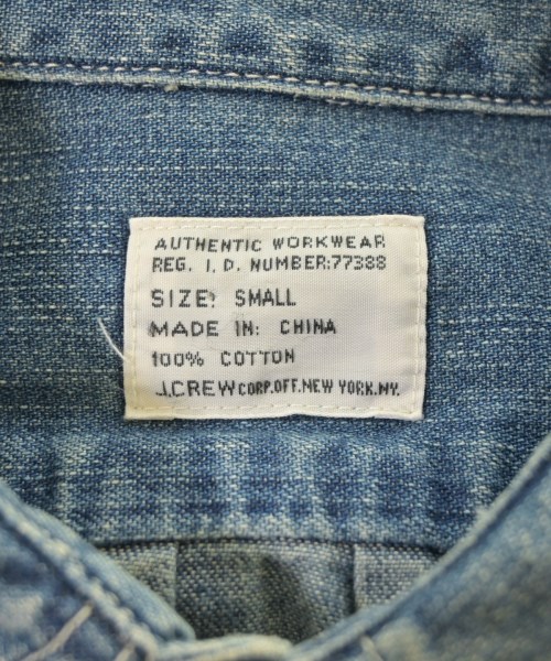 J.CREW（ジェイクルー）カジュアルシャツ 青 サイズ:S メンズ/2200619167042