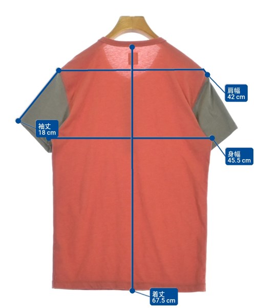 J.CREW（ジェイクルー）Tシャツ・カットソー 赤 サイズ:S メンズ/2200712723015