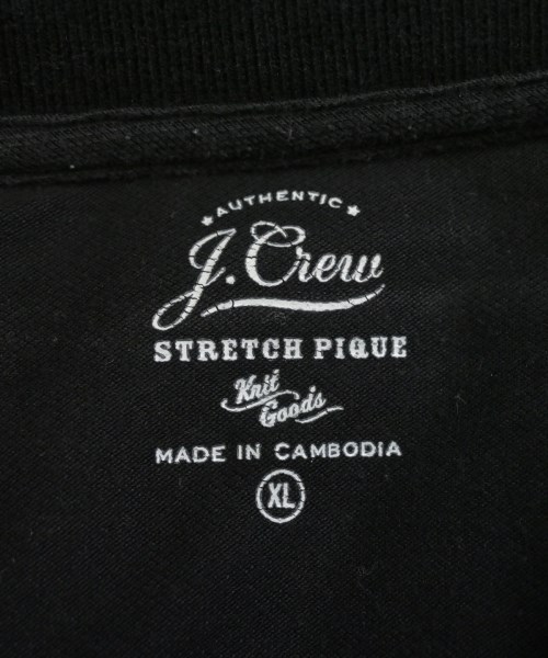 J.CREW（ジェイクルー）ポロシャツ 黒 サイズ:XL メンズ/2200682761437