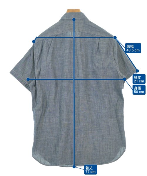 J.CREW（ジェイクルー）カジュアルシャツ 青 サイズ:M メンズ/2200681076037