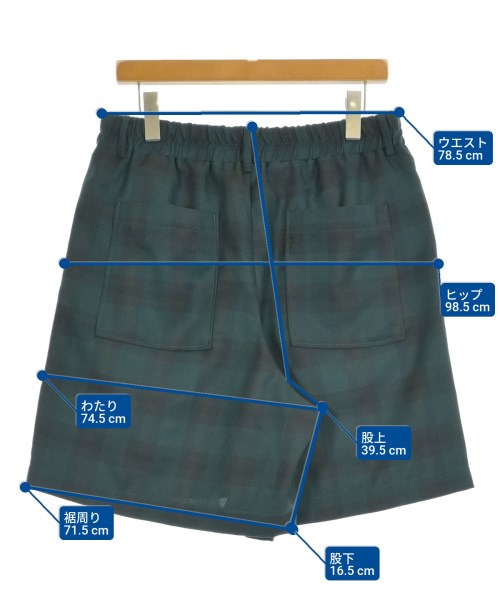 CIAOPANIC（チャオパニック）ショートパンツ 緑 サイズ:L メンズ/2200637921244