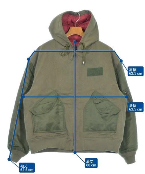 CIAOPANIC（チャオパニック）ブルゾン カーキ サイズ:F メンズ/2200644690027