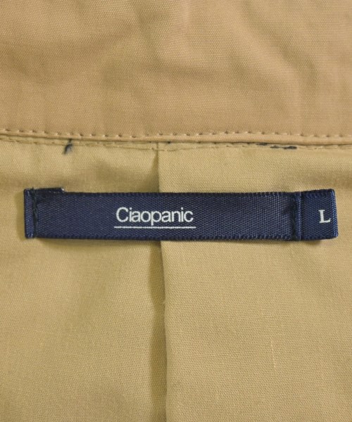 CIAOPANIC（チャオパニック）ステンカラーコート ベージュ サイズ:L メンズ/2200632017041