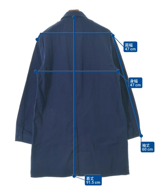 CIAOPANIC（チャオパニック）ステンカラーコート 紺 サイズ:L メンズ/2200672926143