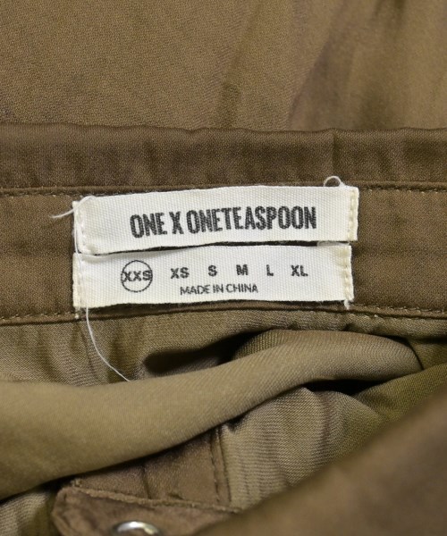 one tea spoon（ワンティースプーン）カジュアルシャツ 茶 サイズ:XXS レディース/2200697965080
