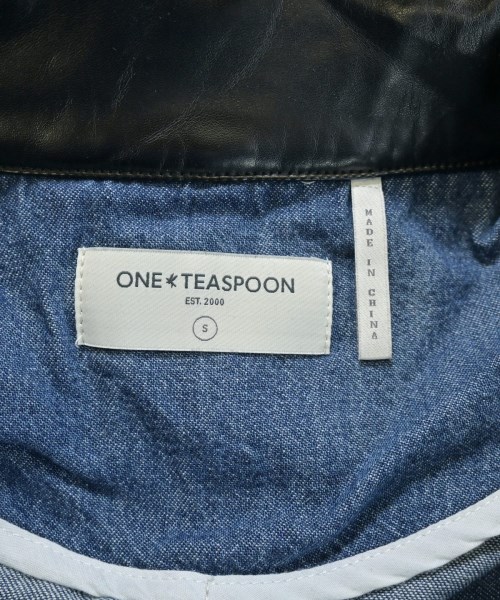 one tea spoon（ワンティースプーン）デニムジャケット 紺 サイズ:S レディース/2200661378212