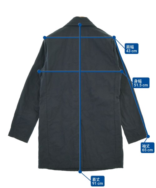 LAVENHAM（ラベンハム）ステンカラーコート 紺 サイズ:36(S位) メンズ/2200634080067