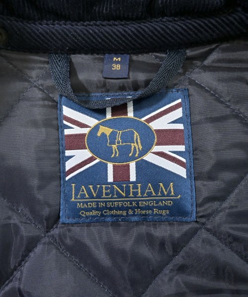 LAVENHAM（ラベンハム）ダウンコート 紺 サイズ:38(M位) メンズ/2200650763012