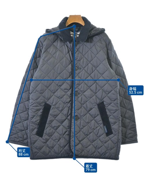 LAVENHAM（ラベンハム）ダウンコート 紺 サイズ:38(M位) メンズ/2200650763012