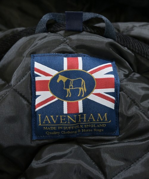 LAVENHAM（ラベンハム）ダウンジャケット/ダウンベスト 黒 サイズ:XL メンズ/2200664025540