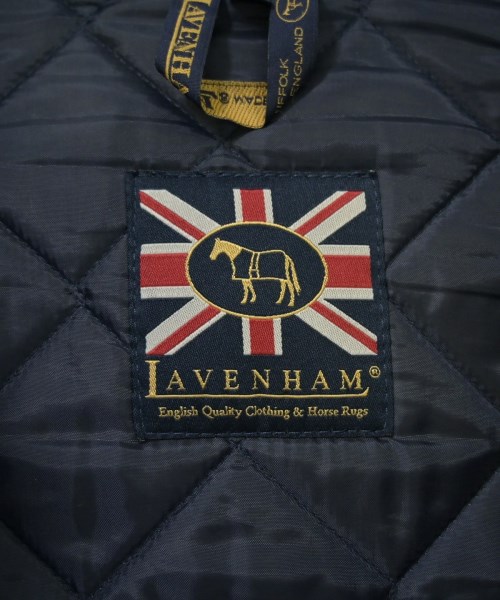LAVENHAM（ラベンハム）ダウンジャケット/ダウンベスト 紺 サイズ:38(M位) メンズ/2200725844059