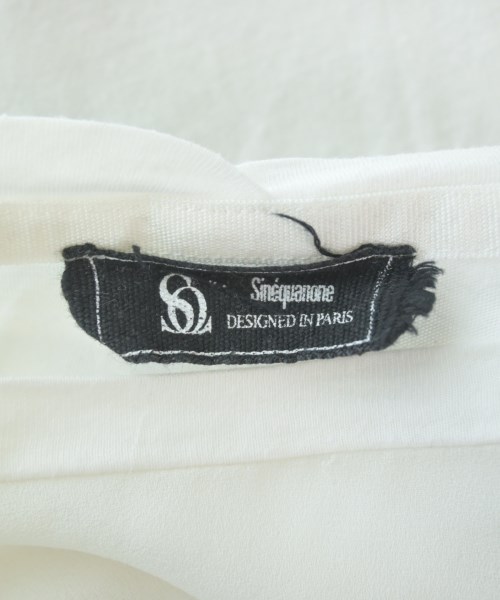 Sinequanone（シネカノン）Tシャツ・カットソー 白 サイズ:1(S位) レディース/2200675243056