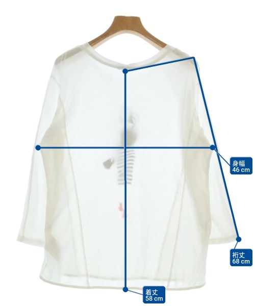 Sinequanone（シネカノン）Tシャツ・カットソー 白 サイズ:1(S位) レディース/2200675243056