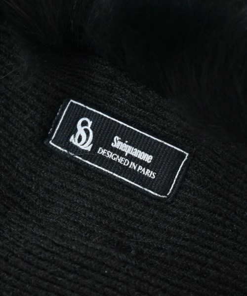 Sinequanone（シネカノン）マフラー 黒 サイズ:- レディース/2200695829179