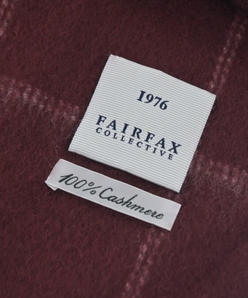 FAIRFAX（フェアファックス）マフラー 赤 サイズ:- メンズ/2200616449134