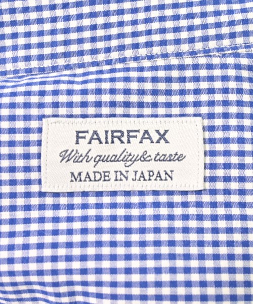 FAIRFAX（フェアファックス）カジュアルシャツ 青 サイズ:42(XL位) メンズ/2200603879098